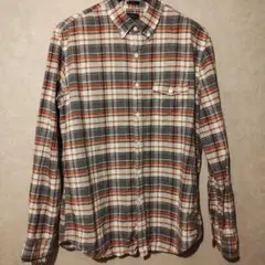 は*た様 L-SLIM/M/美品/J.CREW/長袖/チェック/ボタンダウン/U