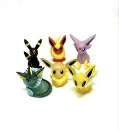 ポケモンキッズ　イーブイ ブイズ 進化系 6体　1996〜2010 クリアあり