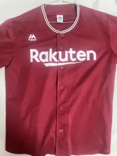 Majestic × Rakuten イーグルス 応援ユニフォームシャツサイズL