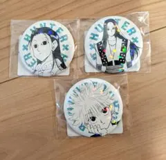 ヒソカ クロロ イルミ オールスター缶バッジ - メルカリ