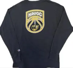 送料込み●アメリカ古着VCU RAMSバスケットボールロンTMチャンピオンボディ