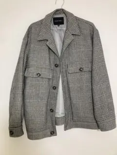NIKO AND... グレー チェック テーラードジャケット