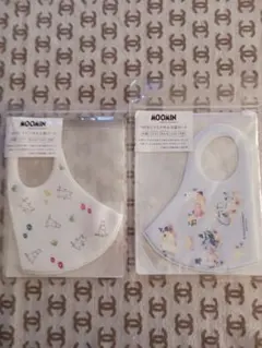 半額.人気のMOOMIN つけらくマスク M & 抗菌ポーチ セットのサムネイル
