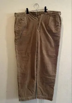 センスオブプレイス コーデュロイワイドパンツ ブラウン