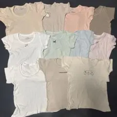 肌着まとめ買り　90サイズ　女の子11枚セット