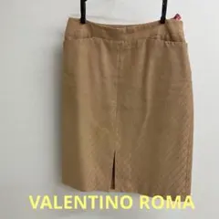 VALENTINO ROMA タイトスカート ベージュ Vロゴ柄のサムネイル