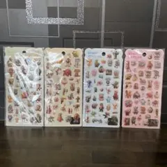 イタリアンブレインロット　立体シール　3Dシール ぷくぷくシール　4枚