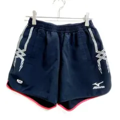 ミズノ スポーツウェア ショートパンツ ランニング 黒 M 美品 ウエストゴム