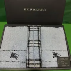 BURBERRYフェイスタオル×2 ウォッシュタオルセット
