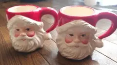 サンタクロース マグカップ 2個セット