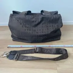 美品　CHARLES JOURDAN 2WAY ボストン　ショルダー　ブラウンのサムネイル