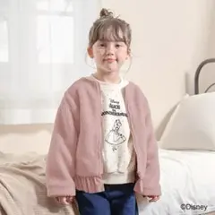 Lycee mine 裾ギャザーフリルボアブルゾン