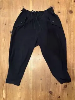 【美品】【最終値下】S'yte ウールサルエルパンツ 中古・古着通販】s'yte (サイト) ウールサルエルパンツ ブラック