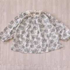 バースデイ　テータテート　紫陽花　アジサイ　チュニック　ブラウス　90 レース