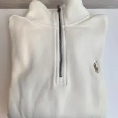 【美品】ラルフローレン・裏起毛ハーフジップトレーナー