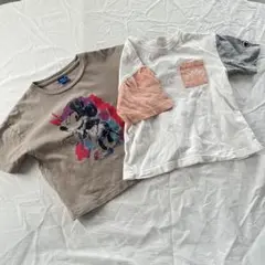 【120サイズ】　ミッキー　チャンピオン　キッズTシャツ 2枚セット