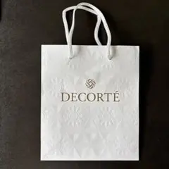 DECORTÉ ショップ袋 ホワイト 中型