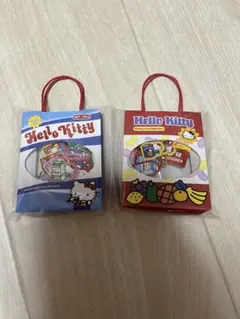Hello Kitty キャラクターシール 2個セット　ペーパーバック付き
