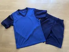 ユニクロ　エアリズム ネイビー Tシャツとショーツ セット XS
