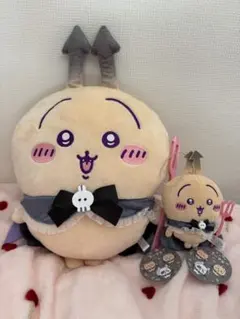 ちいかわ　てんしとあくま　ぬいぐるみ、マスコット　アミューズメント