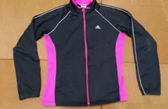 adidas ClimaLite ジャージ 160cm ブラック/ピンク
