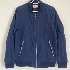 GLOBAL WORK ネイビー ジャンパー Mサイズ