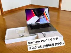 MacBook Pro 15インチ i7 SSD 256GB RAM 16GBのサムネイル