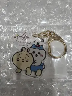 ちいかわらんど　アクリルキーホルダー　ぴーぽぽ ハチワレ