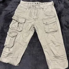 HYDROGEN カーゴパンツ カーキ