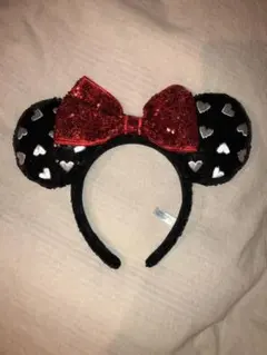 ミニーマウス カチューシャ スパンコール