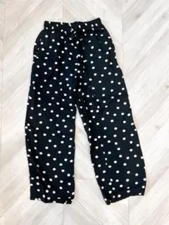 LOGOSDAYS　パンツ　ドット柄