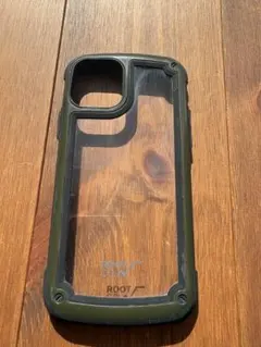 ROOT CO. iPhoneケース カーキ　iPhone11pro