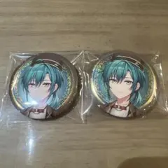 にじさんじ 缶バッジ ビスケット 緑仙