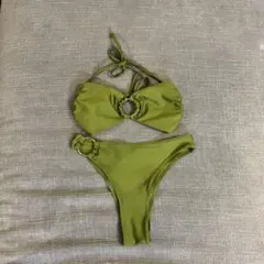 h&m リング付き セパレートビキニ カーキのサムネイル