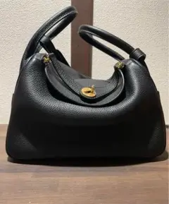 【❣️美品❣️】 ノーブランド 本革 ショルダーバッグ　 リンディ型