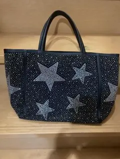 LAZY SUSAN ブラック トートバッグ 星型スタッズ - メルカリ