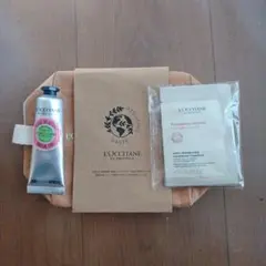 L'Occitane ハンドクリーム &ペーパーポーチ