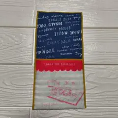チップとデール ドナルドダック ハンカチ