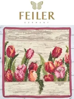 ☆彡FEILER アムステルダム AMSTERDAM レッド ハンドタオル