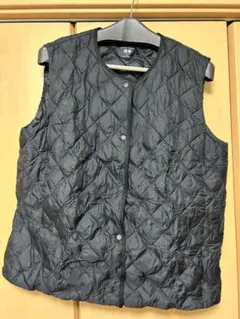 UNIQLO WARM PADDED ダウンベスト ブラック XL