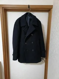 【美品】 green label relaxing　ピー コート ネイビー