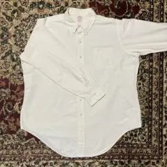 【Brooks Brothers】 生成り コットン ボタンダウンシャツ
