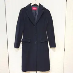 インギー INGNI 黒 チェスターコート 冬 アンゴラ入 　冬　やわらか