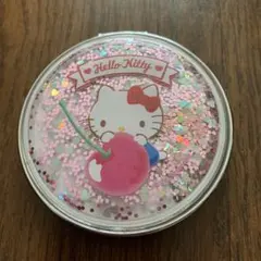 Hello Kitty チェリー コンパクトミラー 拡大鏡付き