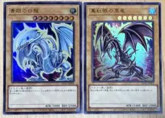 遊戯王　真紅眼の黒竜 青眼の白龍　ヒスコレ　ウルトラセット