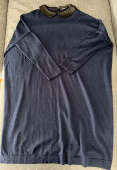 mizuiro ind ネイビー ワンピース ミズイロインド チュニック