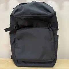 無印良品 リュックサック 撥水 肩の負担を軽くする 上から開く 黒 ブラック