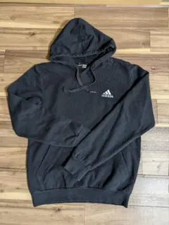 【再最終値下げ！】☆アディダスadidas フード付きパーカー 黒Mサイズ