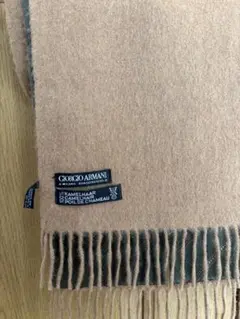 Giorgio Armani キャメルヘアスカーフ