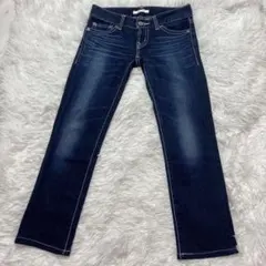 MOUSSY スリムデニム 25 セルビッチ　日本製　美品